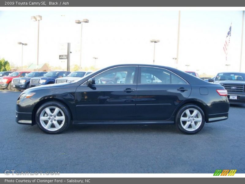 Black / Ash 2009 Toyota Camry SE