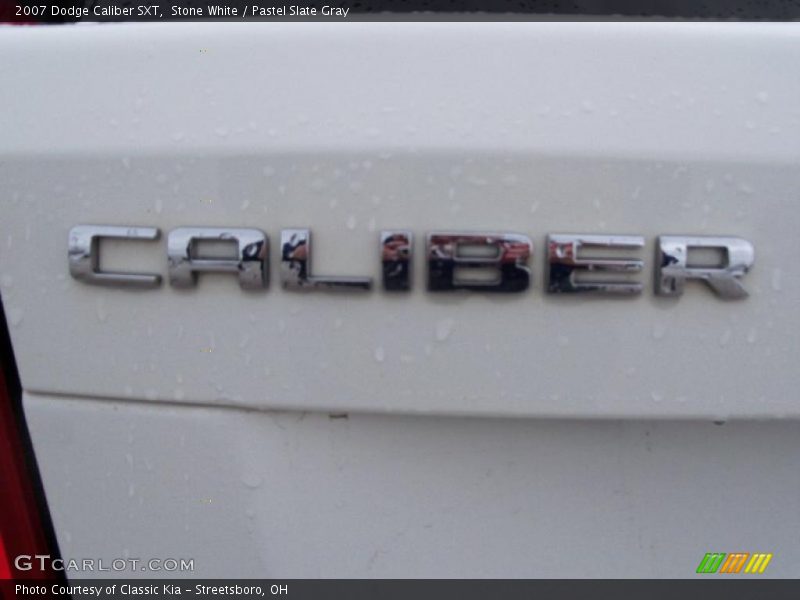 Stone White / Pastel Slate Gray 2007 Dodge Caliber SXT