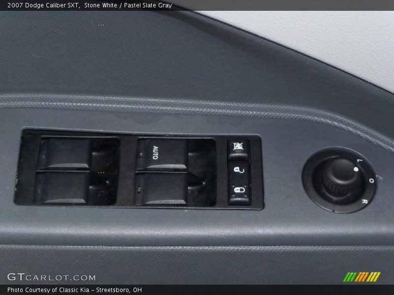 Stone White / Pastel Slate Gray 2007 Dodge Caliber SXT