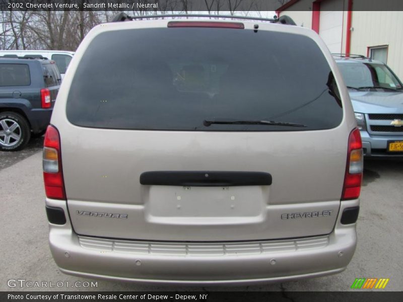 Sandrift Metallic / Neutral 2002 Chevrolet Venture