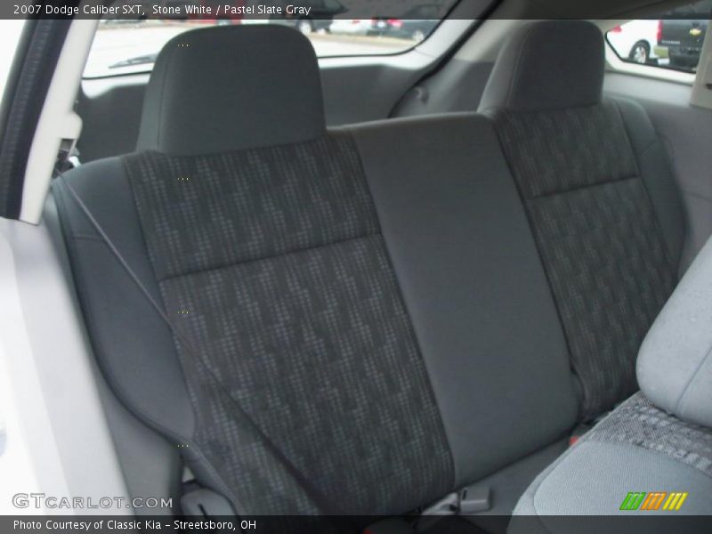 Stone White / Pastel Slate Gray 2007 Dodge Caliber SXT