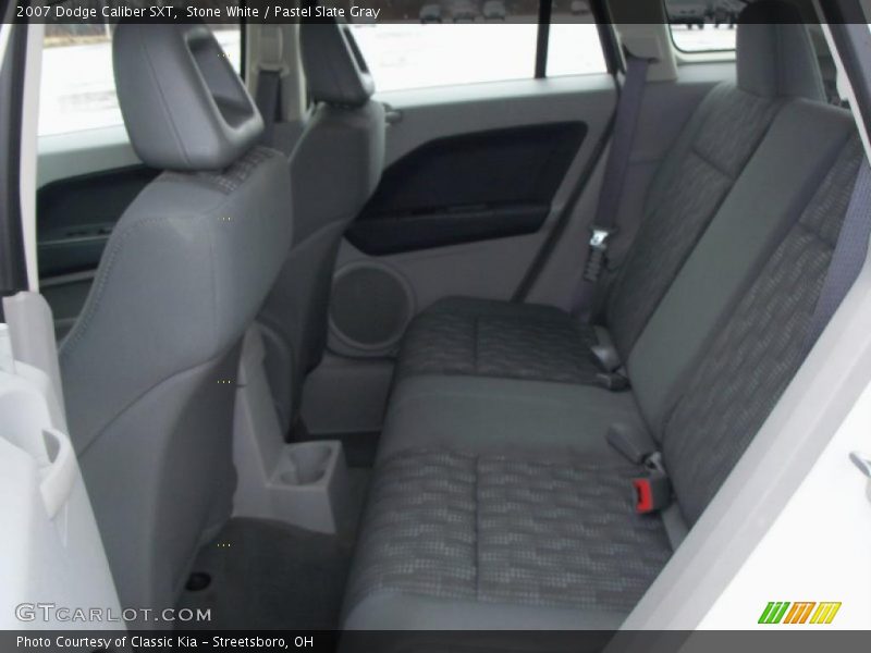 Stone White / Pastel Slate Gray 2007 Dodge Caliber SXT