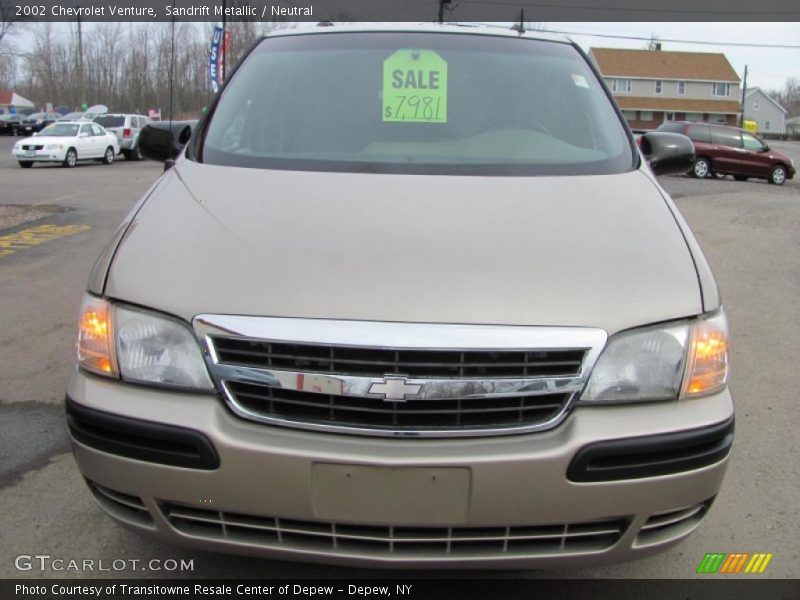 Sandrift Metallic / Neutral 2002 Chevrolet Venture