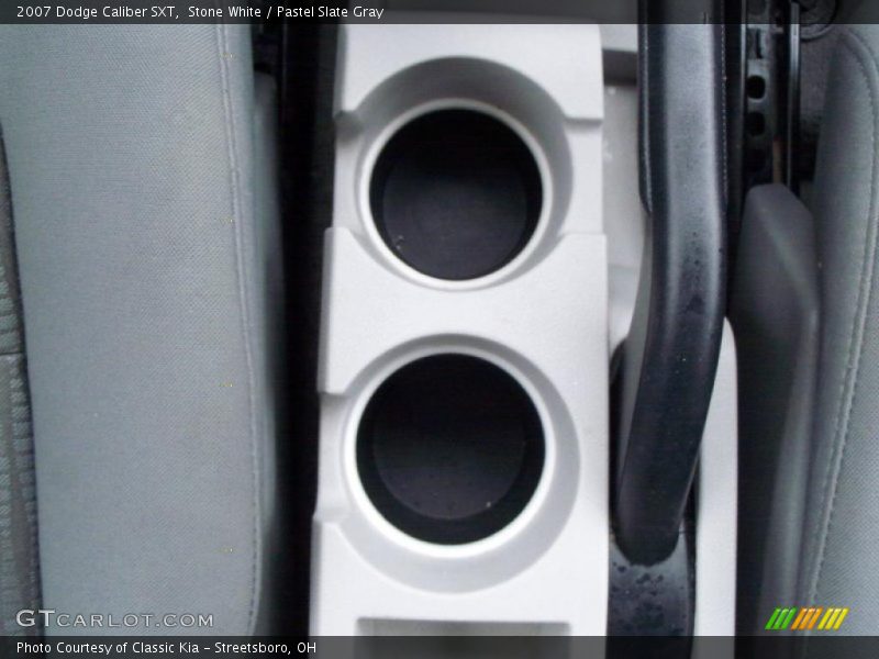 Stone White / Pastel Slate Gray 2007 Dodge Caliber SXT