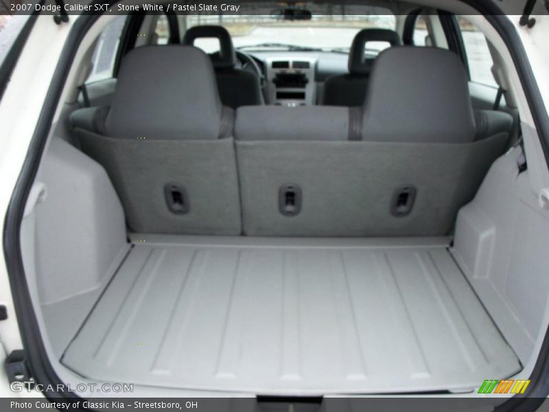Stone White / Pastel Slate Gray 2007 Dodge Caliber SXT