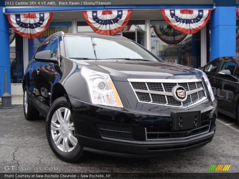 Black Raven / Ebony/Titanium 2011 Cadillac SRX 4 V6 AWD
