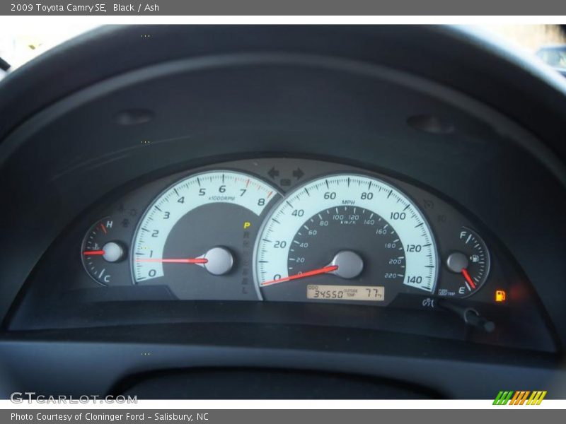 Black / Ash 2009 Toyota Camry SE