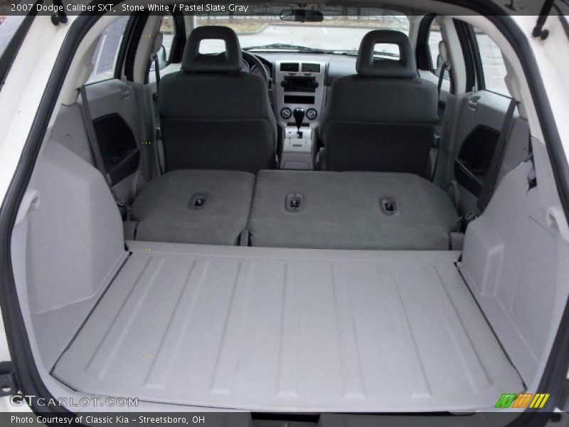 Stone White / Pastel Slate Gray 2007 Dodge Caliber SXT