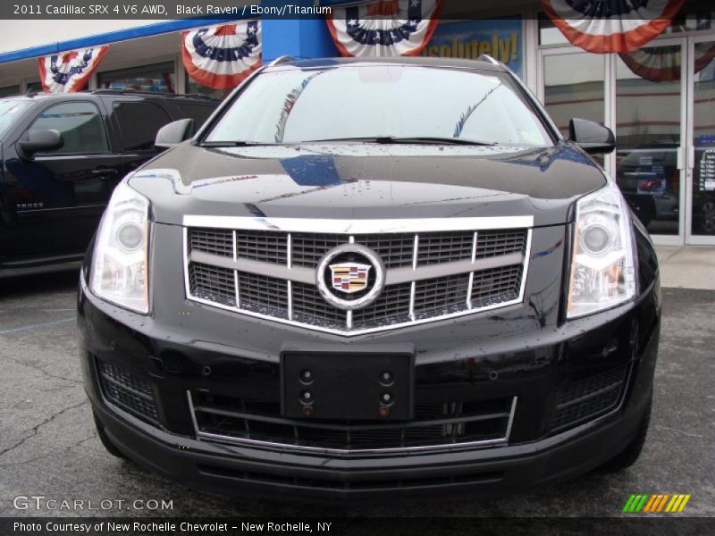 Black Raven / Ebony/Titanium 2011 Cadillac SRX 4 V6 AWD