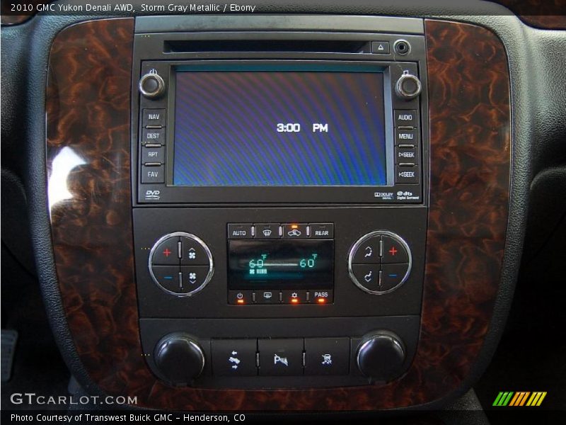 Storm Gray Metallic / Ebony 2010 GMC Yukon Denali AWD
