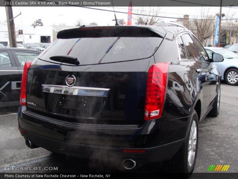 Black Raven / Ebony/Titanium 2011 Cadillac SRX 4 V6 AWD