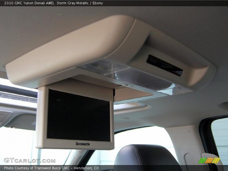 Storm Gray Metallic / Ebony 2010 GMC Yukon Denali AWD