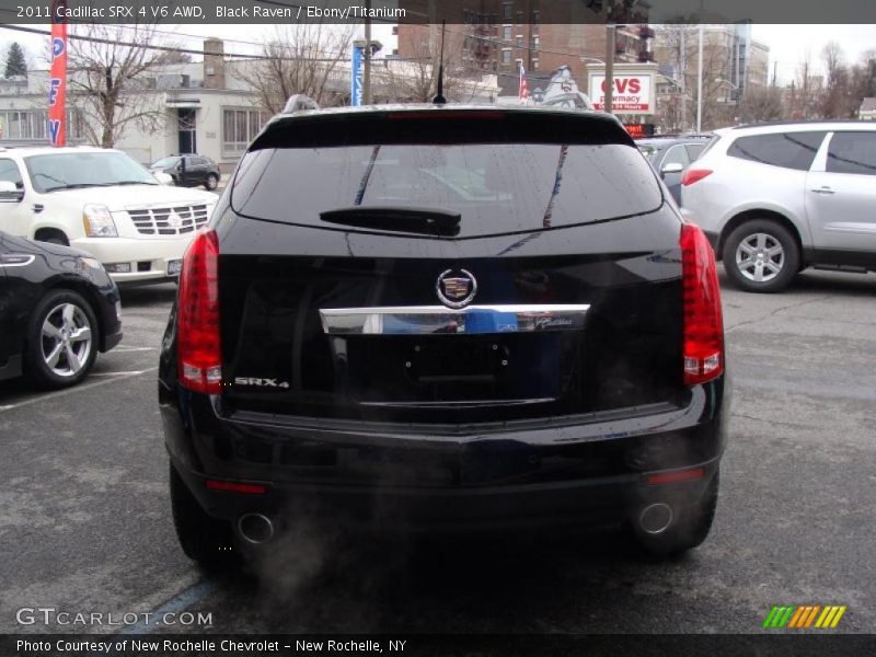 Black Raven / Ebony/Titanium 2011 Cadillac SRX 4 V6 AWD