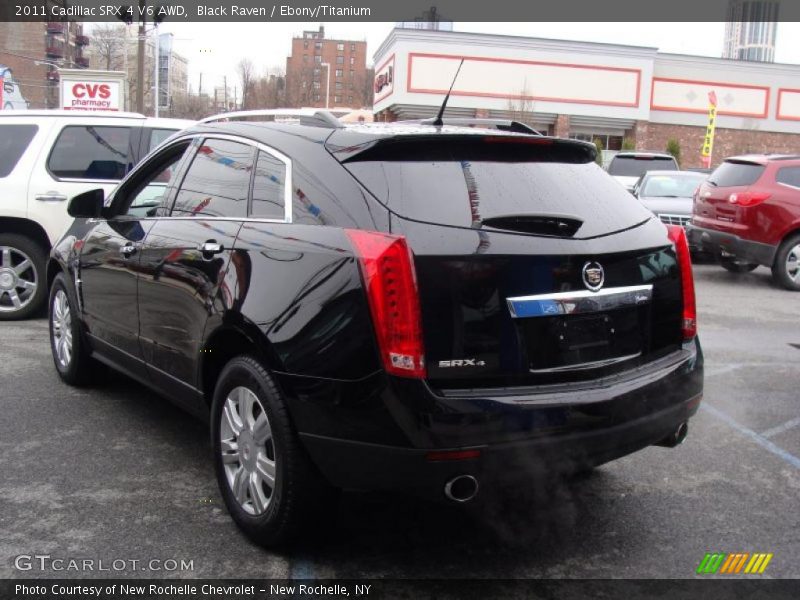 Black Raven / Ebony/Titanium 2011 Cadillac SRX 4 V6 AWD