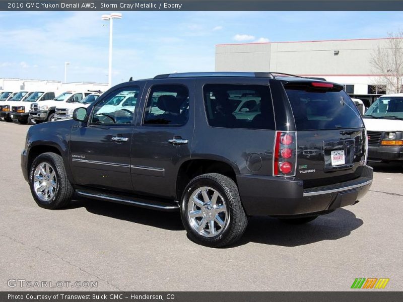 Storm Gray Metallic / Ebony 2010 GMC Yukon Denali AWD