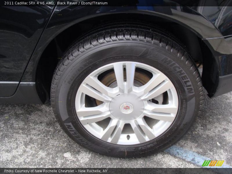 Black Raven / Ebony/Titanium 2011 Cadillac SRX 4 V6 AWD