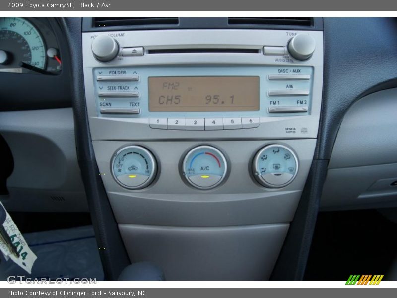 Black / Ash 2009 Toyota Camry SE