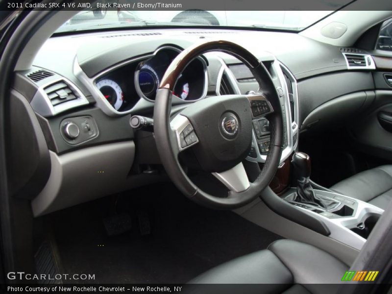 Black Raven / Ebony/Titanium 2011 Cadillac SRX 4 V6 AWD