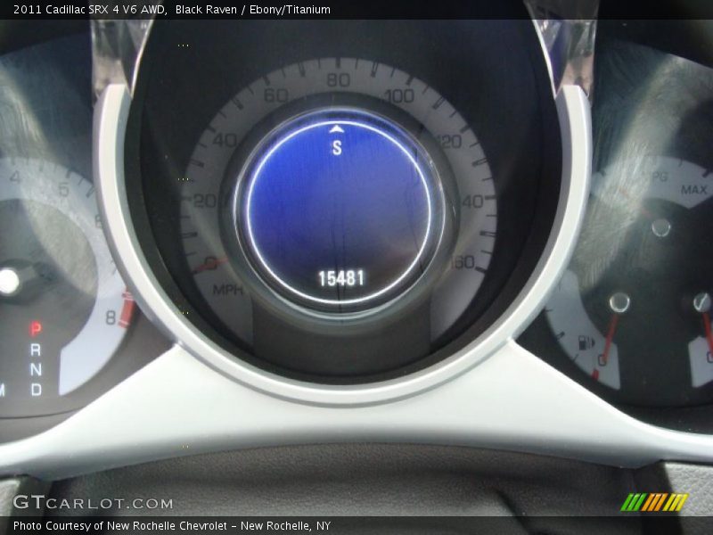 Black Raven / Ebony/Titanium 2011 Cadillac SRX 4 V6 AWD