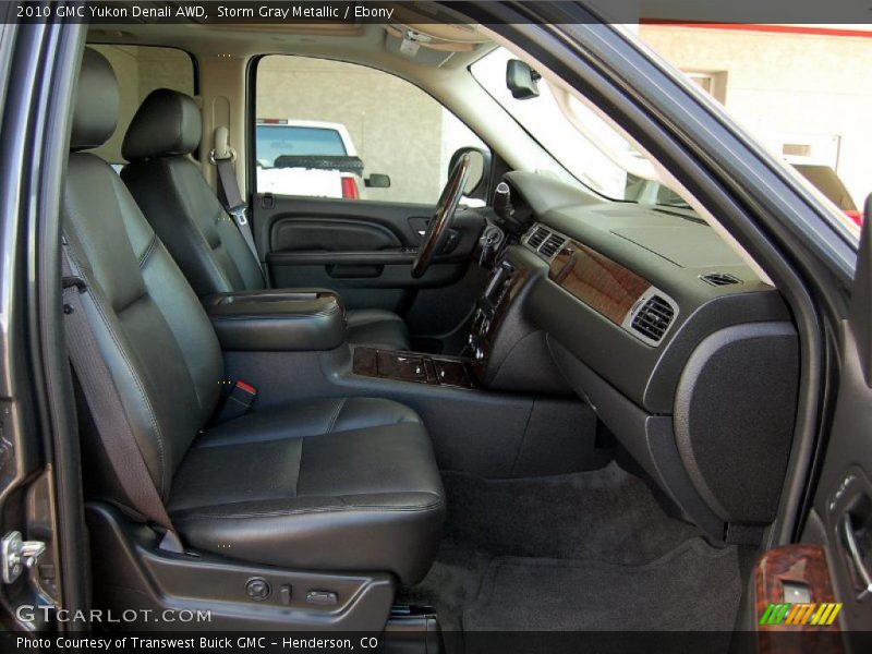 Storm Gray Metallic / Ebony 2010 GMC Yukon Denali AWD