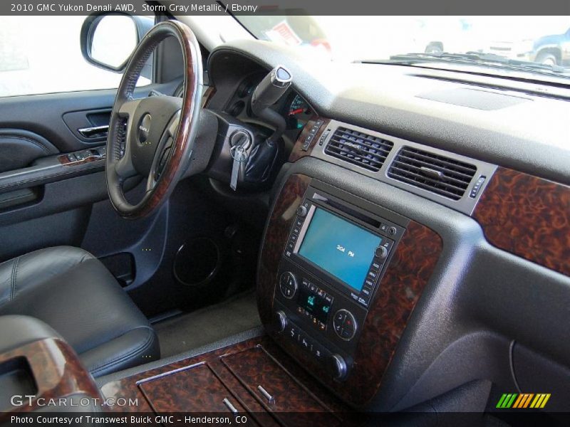 Storm Gray Metallic / Ebony 2010 GMC Yukon Denali AWD