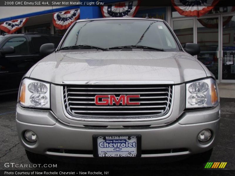 Silver Mist Metallic / Light Gray 2008 GMC Envoy SLE 4x4