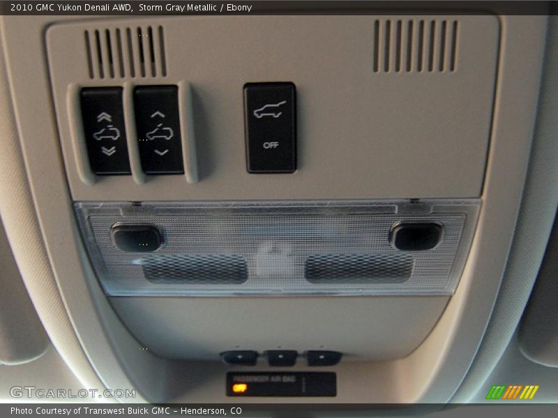 Storm Gray Metallic / Ebony 2010 GMC Yukon Denali AWD