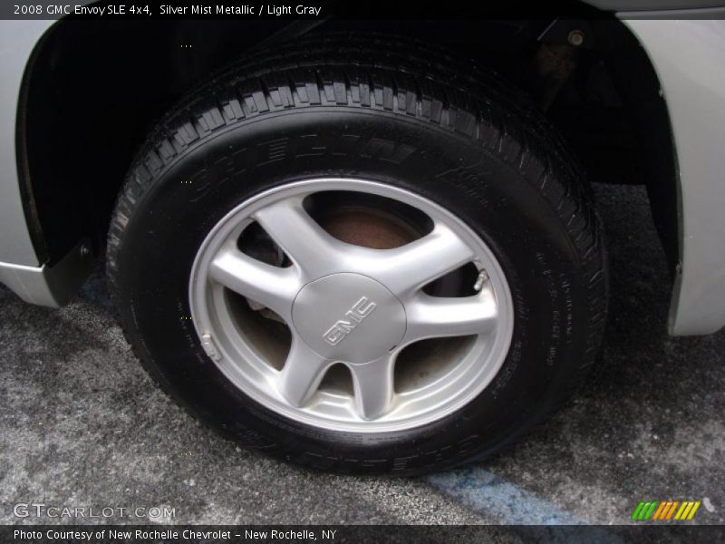 Silver Mist Metallic / Light Gray 2008 GMC Envoy SLE 4x4