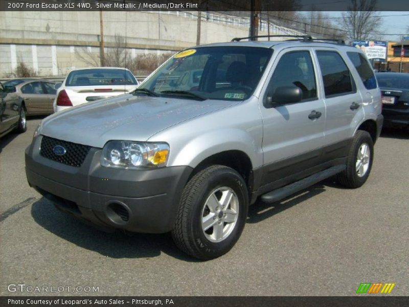 Silver Metallic / Medium/Dark Flint 2007 Ford Escape XLS 4WD