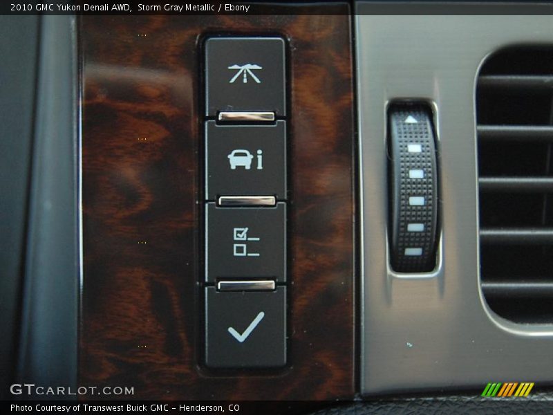 Storm Gray Metallic / Ebony 2010 GMC Yukon Denali AWD