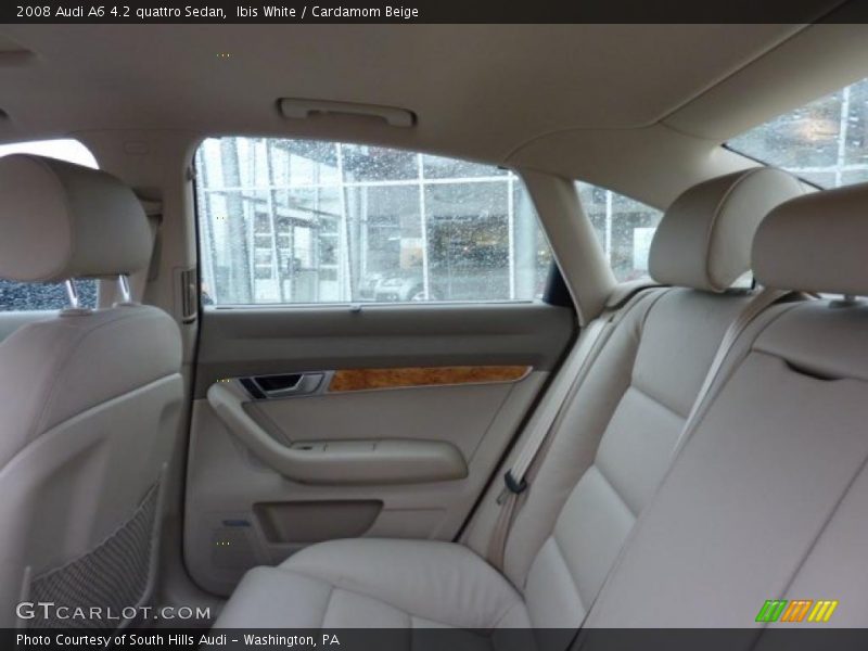 Ibis White / Cardamom Beige 2008 Audi A6 4.2 quattro Sedan
