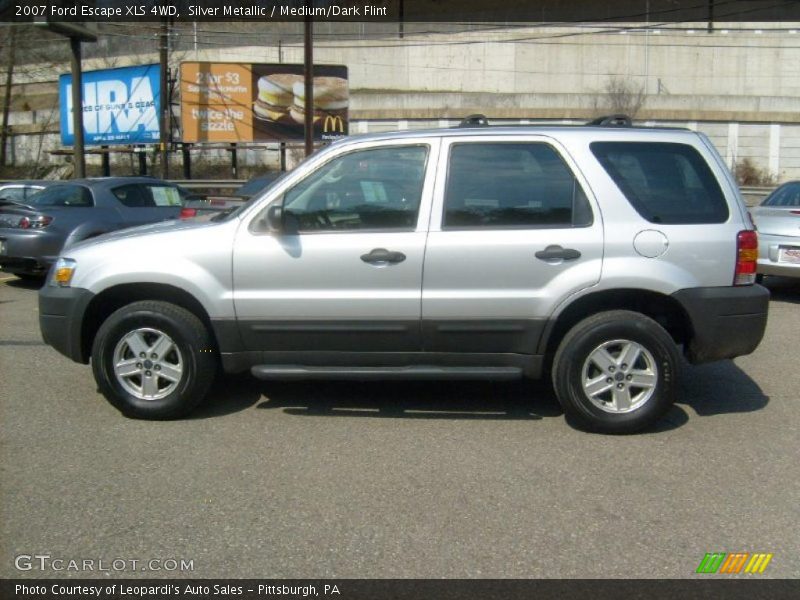 Silver Metallic / Medium/Dark Flint 2007 Ford Escape XLS 4WD