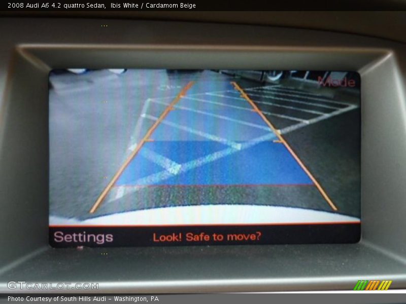 Ibis White / Cardamom Beige 2008 Audi A6 4.2 quattro Sedan