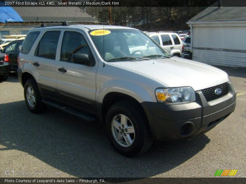 Silver Metallic / Medium/Dark Flint 2007 Ford Escape XLS 4WD