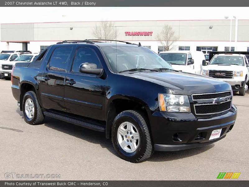 Black / Ebony 2007 Chevrolet Avalanche LT 4WD