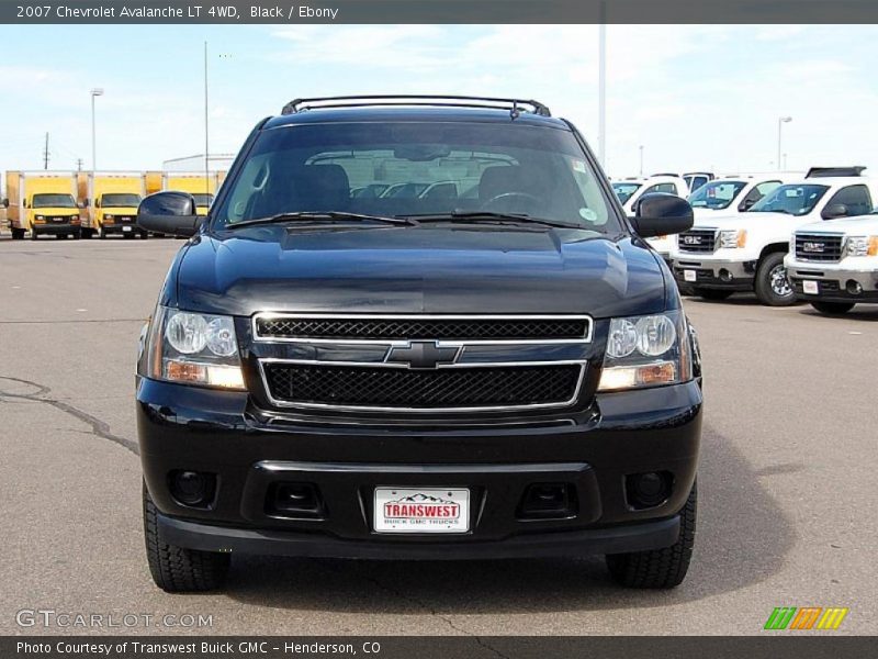 Black / Ebony 2007 Chevrolet Avalanche LT 4WD