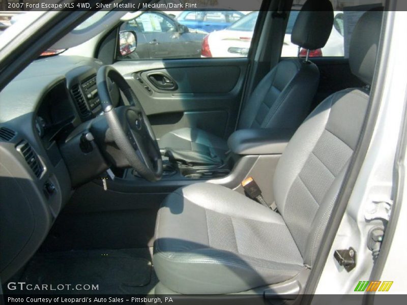 Silver Metallic / Medium/Dark Flint 2007 Ford Escape XLS 4WD