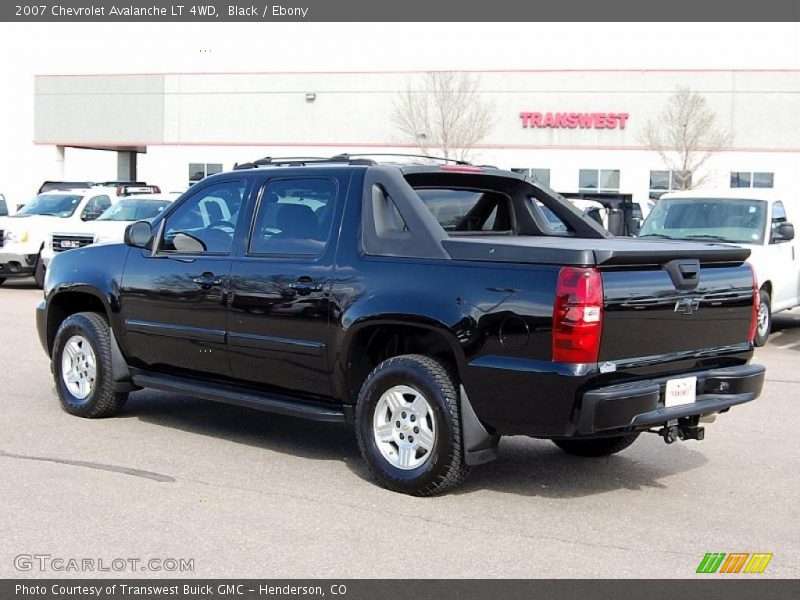 Black / Ebony 2007 Chevrolet Avalanche LT 4WD