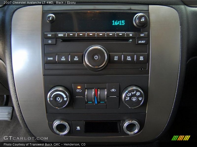 Black / Ebony 2007 Chevrolet Avalanche LT 4WD