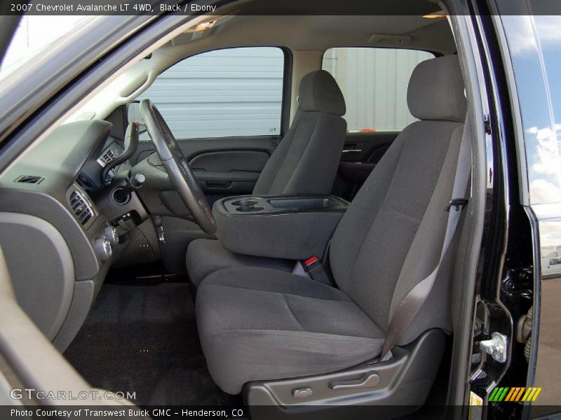 Black / Ebony 2007 Chevrolet Avalanche LT 4WD