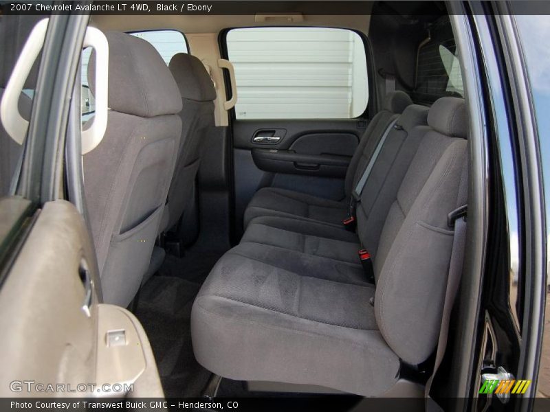 Black / Ebony 2007 Chevrolet Avalanche LT 4WD