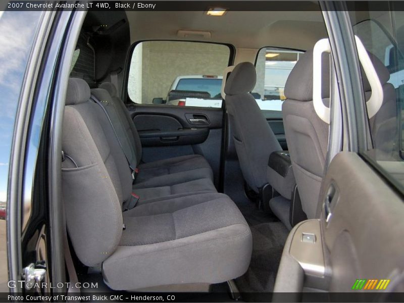 Black / Ebony 2007 Chevrolet Avalanche LT 4WD