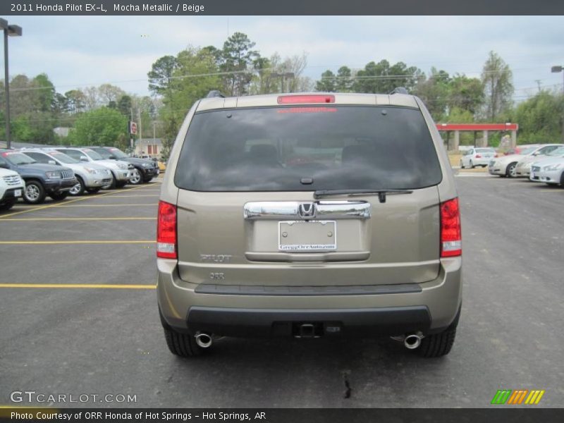 Mocha Metallic / Beige 2011 Honda Pilot EX-L