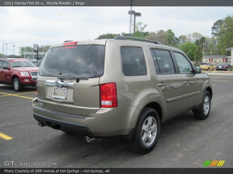 Mocha Metallic / Beige 2011 Honda Pilot EX-L