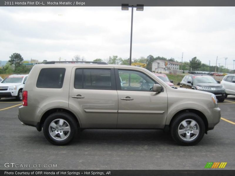 Mocha Metallic / Beige 2011 Honda Pilot EX-L