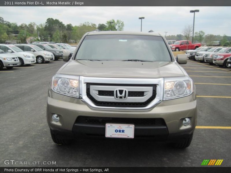 Mocha Metallic / Beige 2011 Honda Pilot EX-L