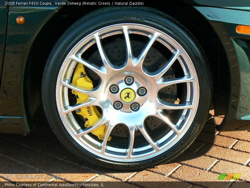 Verde Zeltweg (Metallic Green) / Natural (Saddle) 2008 Ferrari F430 Coupe