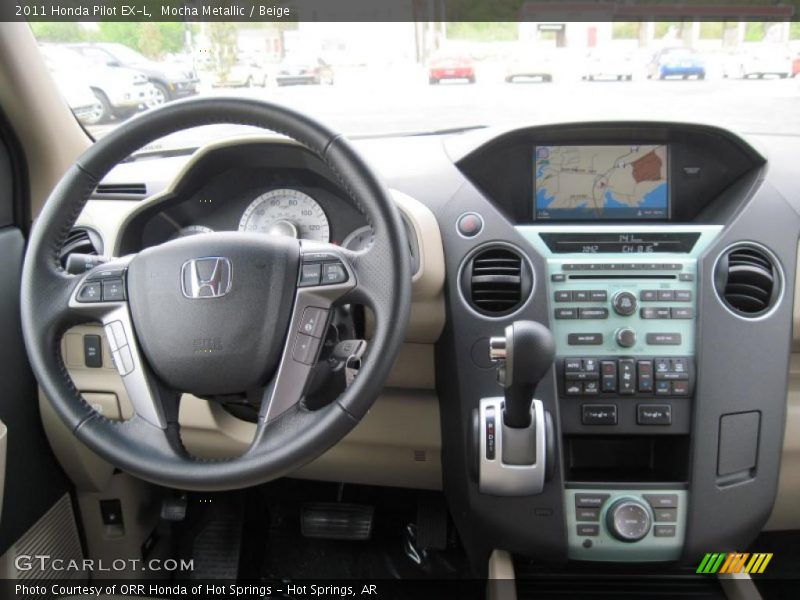 Mocha Metallic / Beige 2011 Honda Pilot EX-L