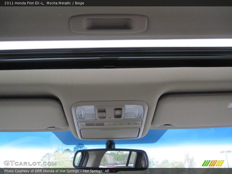 Mocha Metallic / Beige 2011 Honda Pilot EX-L