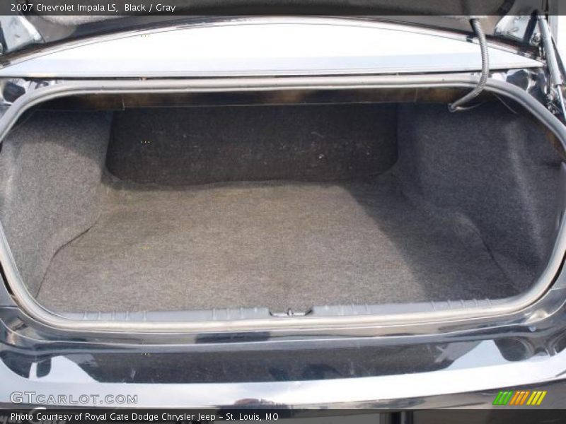 Black / Gray 2007 Chevrolet Impala LS